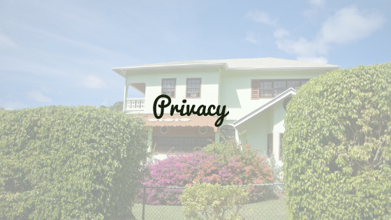 Roatan Home Privacy 